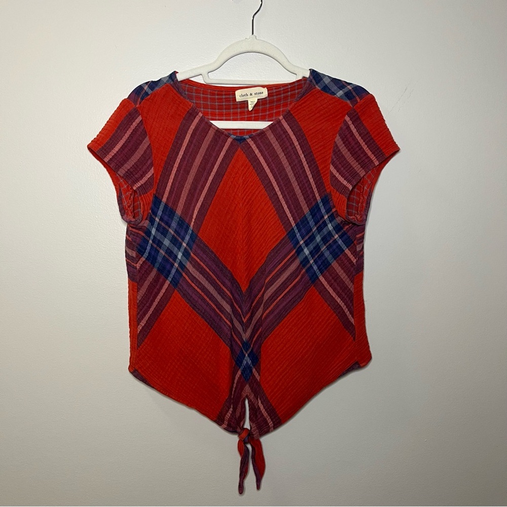 Cloth & Stone from Anthropologie Plaid Shirt